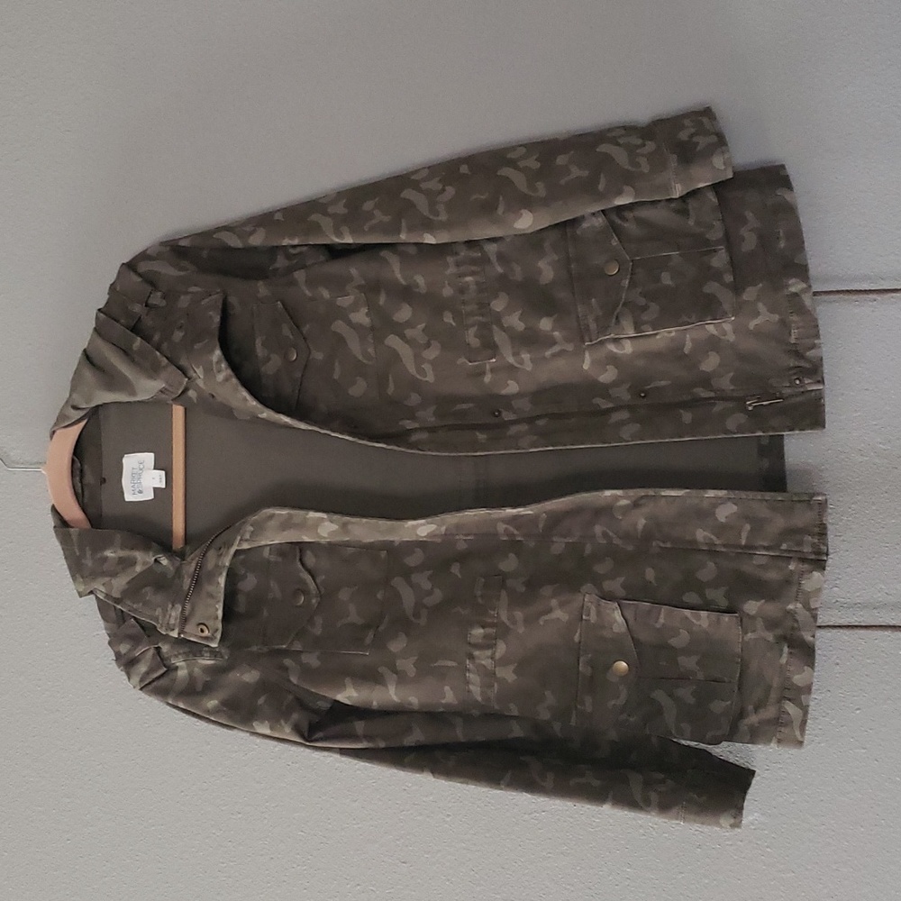 Market & Spruce Kathleen Cargo Jacket - Camo